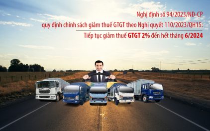 Những chính sách ảnh hưởng đến túi tiền người mua ô tô tải từ đầu năm 2024