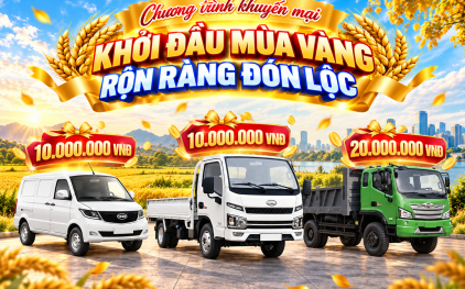Khuyến mại “Khởi đầu mùa vàng – Rộn ràng đón lộc”